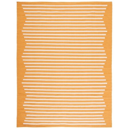 Safavieh 6 x 9 ft. Montauk Hand Woven Rectangle Area Rug Gold & Ivory MTK313D-6